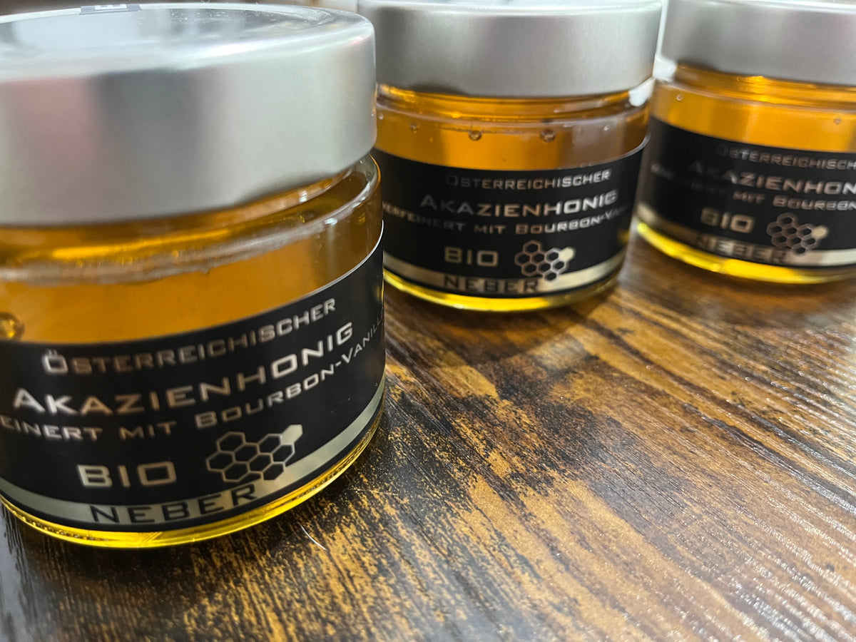 Akazienhonig mit Bourbon Vanille bio – WELTHONIG lecker Honig aus aller ...