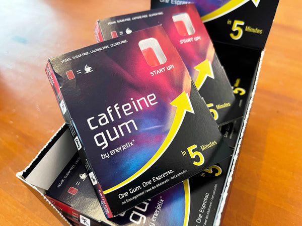 Red Energy Caffeine Gum by Enerjetix
