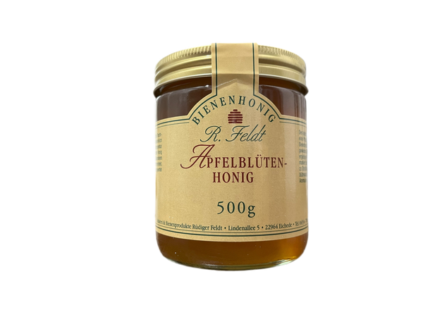 Apple blossom honey from South Tyrol