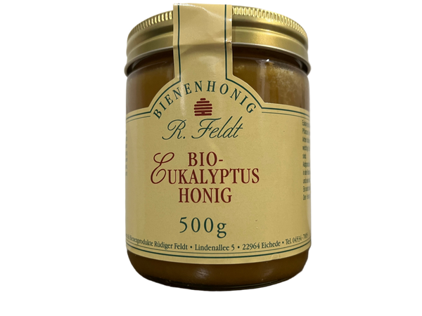 Organic eucalyptus honey from Uruguay