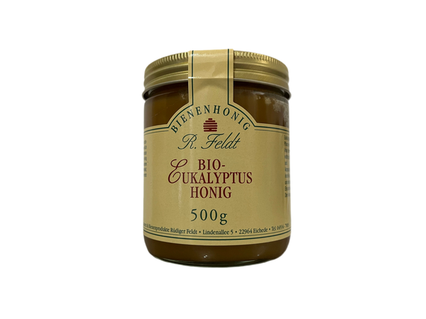 Organic eucalyptus honey from Uruguay