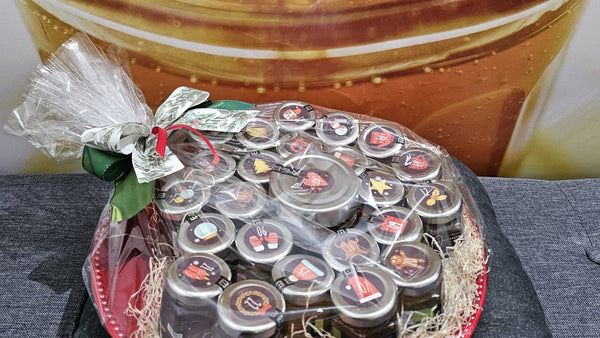 Handgefertigter Adventkalender mit österreichischem Bio-Honig