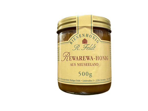 Rewarewa honey from New Zealand