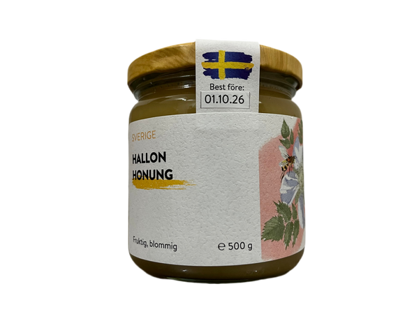 Raspberry Blossom Honey from Sweden (Hallon Honung)