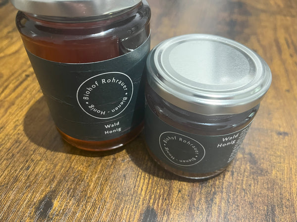 Forest honey from the Rohrauer organic farm