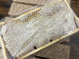 Nid d'abeille naturel (miel en rayon) de l'apiculteur biologique du Weinviertel