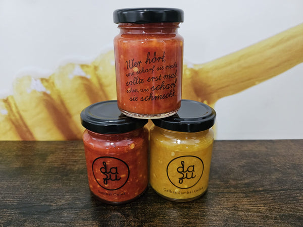 Chili-honey paste 🔥 from Burgenland (spicy🔥🔥 or extremely hot🔥🔥🔥)