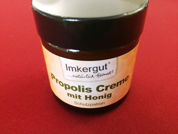 Face cream with propolis and honey "patron saint"