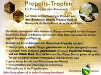Propolis drops from Styria